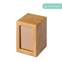 Timber Veneer Photo Urn - Large