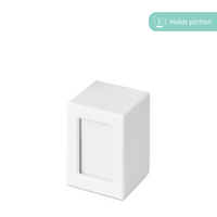 White Photo Urn - Small