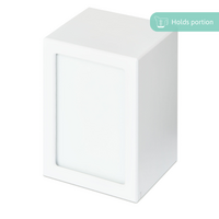 White Photo Urn - Extra Large