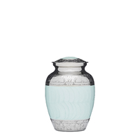 Blue Enamel & Nickel 7" 