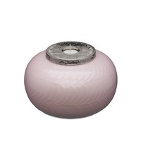 Pink and Silver Candle Urn - Adult