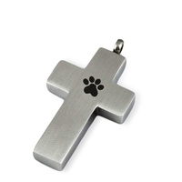 Paw Print Cross 