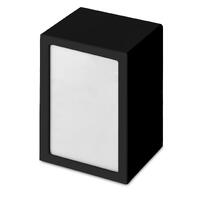 Black Timber Adult Photo Urn