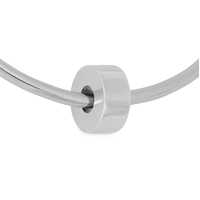 Blank Canvas Bead - 925 Silver