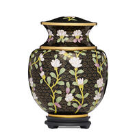 Midnight Bloom Adult Urn